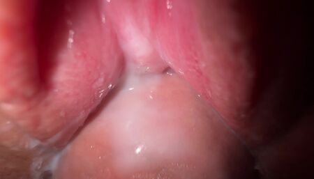 Close up fuck, amazing creamy pussy and rubbing cumshot