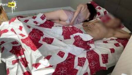 Lustful stepmom spread her legs for her STEPSON in a cheap HOTEL