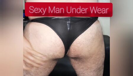 Nice masturbation usung underwear