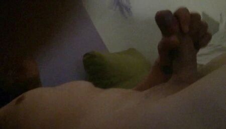 Afternoon playing solo with cock