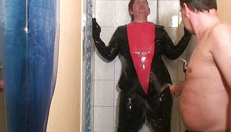 Annadevot - Punishment in the pvc suit