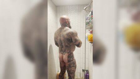 Masturbating in the shower 2022