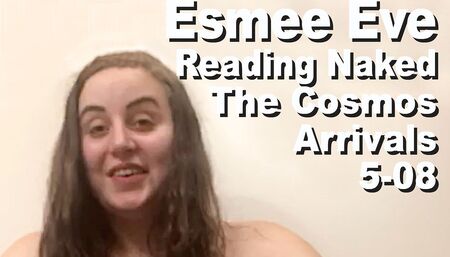 Esmee Eve reading naked the cosmos arrival PXPC1058-001