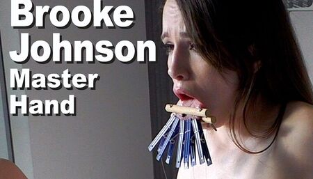 Brooke Johnson & Master hand tongue clamped climax