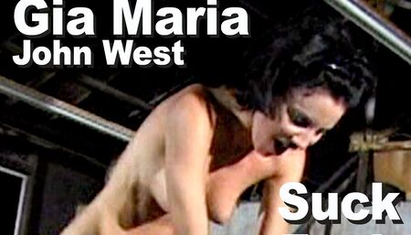 Gia Maria & John West: suck, fuck, cumshot