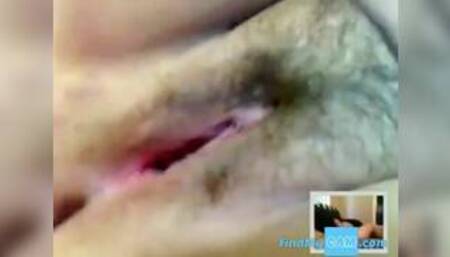 SKYPE - YOUNG BBW MASTURBATE FOR HER BF