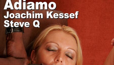 Adiamo & Joachim Kessef & Steve Q DP double anal a2m facial