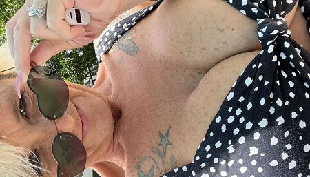 Watch me shower after tanning