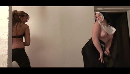 Lesbian nun and mistress