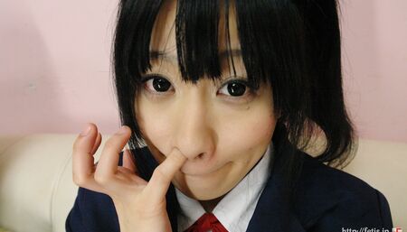 Azunyan of smell No.2. Nose picking edition(ncd05-02/FETIS.JP)