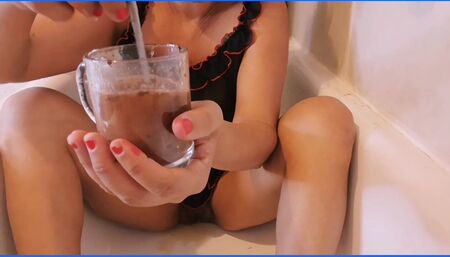 Sarah Fonteyna extrem fetish nr7. chunky lumps eating