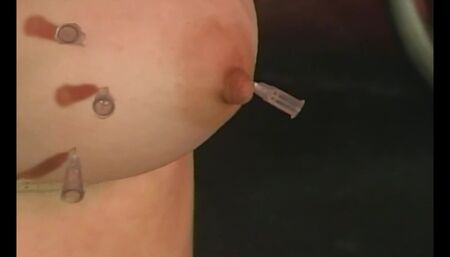 Supersadist Hector punishes the pussy and clitoris of his submissive slut Bonnie.