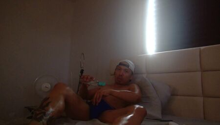 Posin' in Speedos and Blowing Clouds!