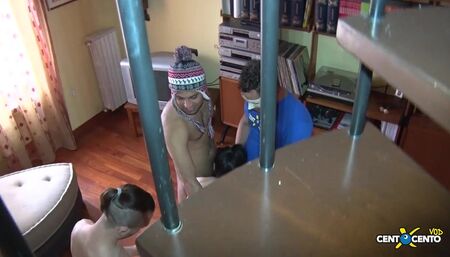 With a black and a Peruvian we put an Italian!