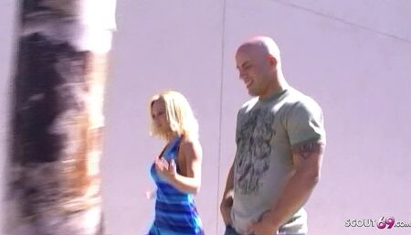 Blonde Milf Tyann Fucked to Orgasm by Fitness Trainer and got Cumshot