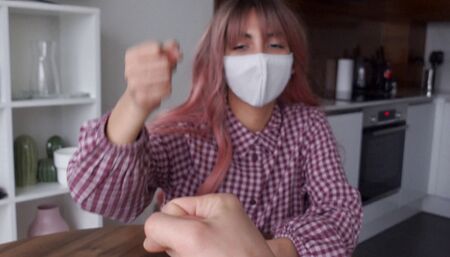 Stepsister lost her pussy