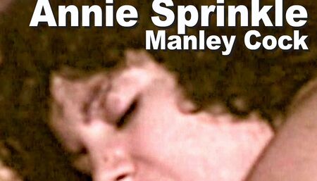 Annie Sprinkle & Manley cock suck fuck facial