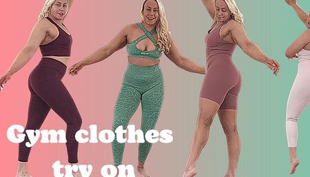 Gym clothes try on haul