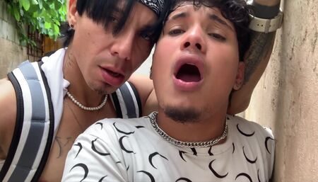 Little slut submissive to Latino boss