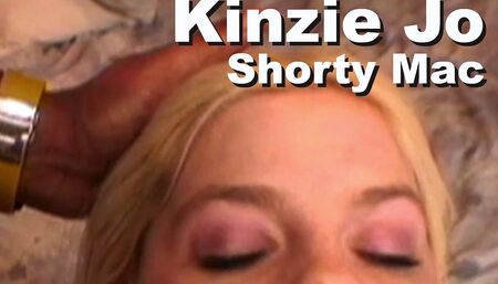 Kinzie Jo & Shorty Mac suck fuck facial