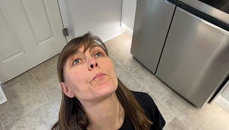 Slow motion mouth water fetish