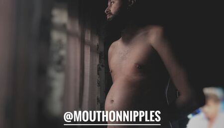 Jerking off in the dark