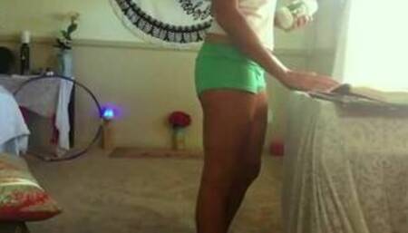 Coconut Oil Rub Down