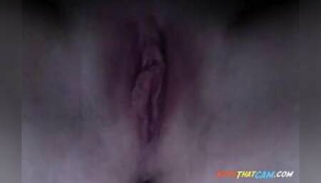 21 year old masturbates under the covers of her bed