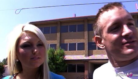 Step brother with fat lance fucks blonde skinny teen Kendra after college