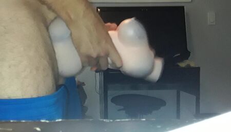 Sex doll fucked long and rough