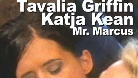 Katja Kean & Tavalia Griffin & Mr. Marcus suck fuck snowball
