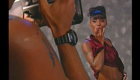 Ebony with perfect ass takes bbc