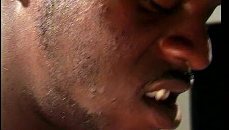 Young African employee gets her pussy sucked and fucked by her coworker