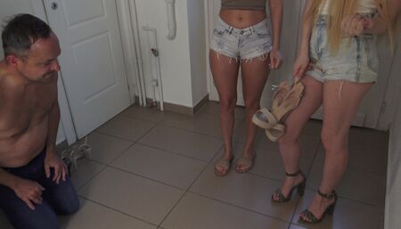 Shoe Shine Cleaning Slave!