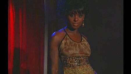 Hot black cougar gets the ride of her life