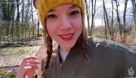 Get caught while outdoor sex!