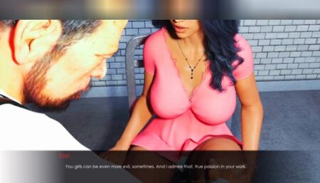 Anna spends some quality time in jail. 3D porn cartoon sex