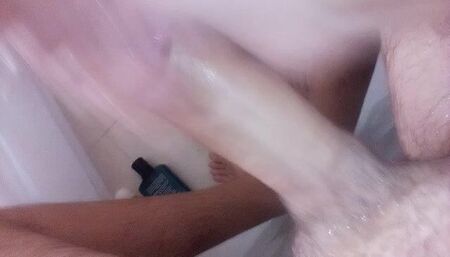 Jerk off my big cock