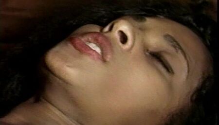 A sexy young ebony secretary gets fucked hard in the asshole by her boss