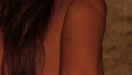 Traveling couples fucks in the cave because they are horny