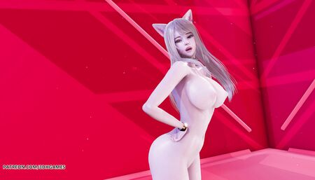 [MMD] Sistar - Alone Ahri sexy nude dance league of legends KDA