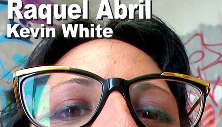 Raquel Abril & Kevin White suck, fuck, facial