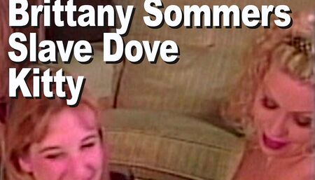 Brittany Sommers & Slave Dove & Kitty Lele: GGG pink lick toys