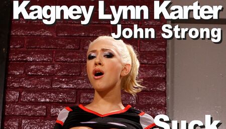 Kagney Lynn Karter & John Strong suck, fuck, facial