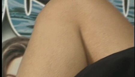 Young ebony employee with hair tight pussy gets fucked in the ass