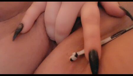 Fingering my pussy until I squirt