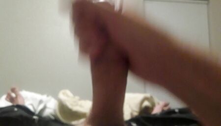 Big hard cock jacked off