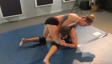 Callisto vs Johnny! Offense - defense mixed wrestling