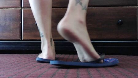 Natural shoe play flipflops