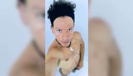 Borila pissing on himself